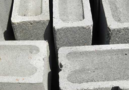 Concrete blocks, construction, advantages, application.